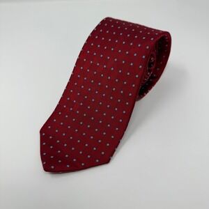 Brooks‎ Brothers 346 Red Silk Necktie Menswear Business Formal